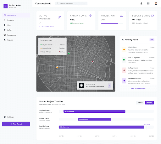 AI Construction Manager screenshot
