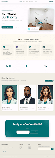 Dental Excellence website